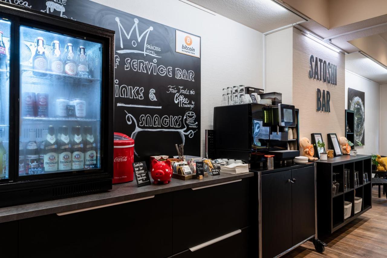 1Bitcoinhotel Princess Self Check-In Plochingen Eksteriør billede